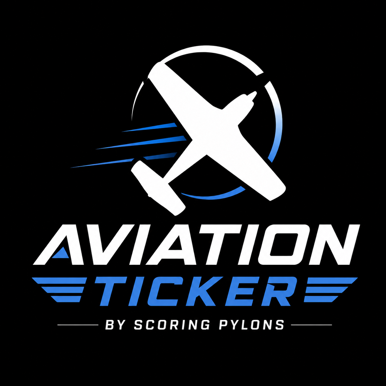 Aviation Ticker by Scoring Pylons