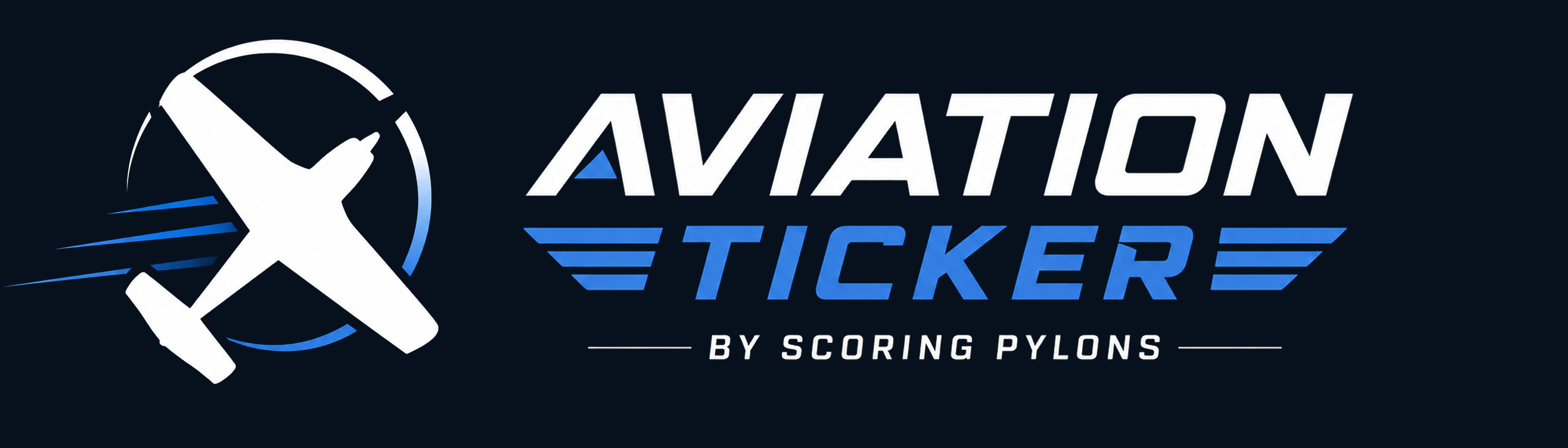 Aviation Ticker by Scoring Pylons