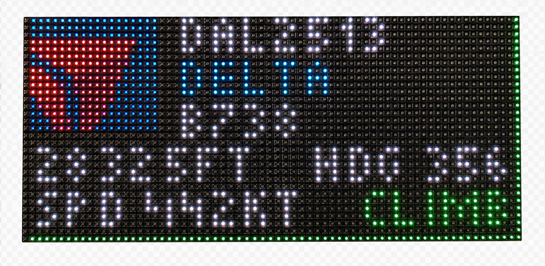 Horizontal Aviation Ticker